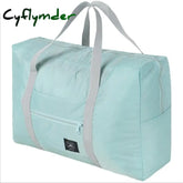 Cyflymder Unisex Nylon Foldable Travel Bag Waterproof Large Capacity For Women Luggage Folding