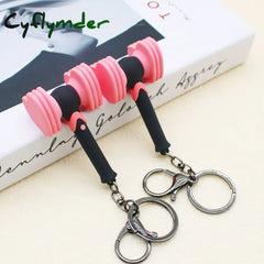 Cyflymder Valentines Day Gift Korean Stars Love Hammer Keychain Cut Rescue Stick Key Ring For Men