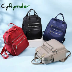 Cyflymder Vento Marea Women Backpack Travel Casual Waterproof Women’s Shoulder Bags Female Large Capacity Oxford