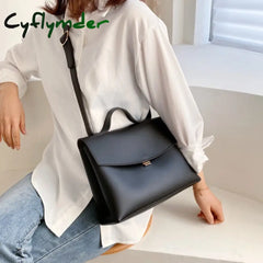 Cyflymder Vintage Fashion Female Tote Bag New High Quality Pu Leather Women’s Designer Handbag