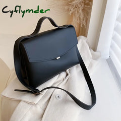 Cyflymder Vintage Fashion Female Tote Bag New High Quality Pu Leather Women’s Designer Handbag