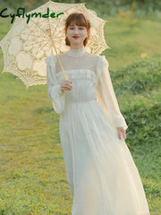 Cyflymder Vintage Women Eu Style Wedding Dress 60S Clothes Streetwear Prom Dresses