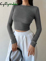 Cyflymder - Warm Up Solid Long Sleeve Shirt T-Shirts