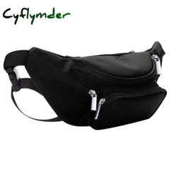 Cyflymder Waterproof Camouflage Fanny Pack For Men Travel Ride Nylon Phone Walking Hip Bum Bag Belt