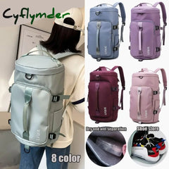 Cyflymder Waterproof Gym Fitness Bag Outdoor Backpack Women Travel Shoe Sport Student Excerise