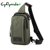 Cyflymder Waterproof Oxford Chest Bag Men’s Shoulder High Quality Casual Male Backpack