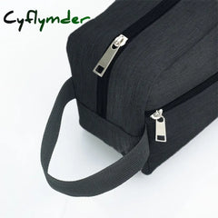 Cyflymder Waterproof Travel Cosmetic Storage Bag Portable Makeup Large Capacity Pouch Organizer