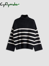 Cyflymder - Wear Your Stripes Pullover Sweater Black / Xs Sweaters