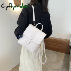 Cyflymder Women Backpack New Shoulder Bag Multi-Purpose Fashion Ladies Small Travel For Girls