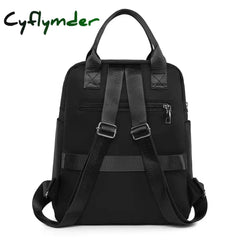 Cyflymder Women Backpack Travel Casual Waterproof Oxford Shoulder Bags Female Large Capacity