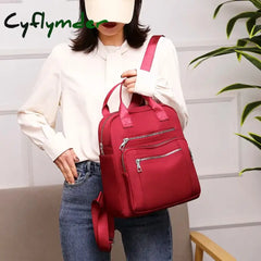 Cyflymder Women Backpack Travel Casual Waterproof Women’s Shoulder Bags Female Large Capacity