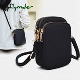 Cyflymder Women Mini Bag Crossbody Zipper Shoulder Bags Mobile Phone Purse Vertical Multifunctional