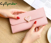 Cyflymder Women Wallets Pu Leather Purse Female Long Wallet Card Holders Phone Bag Fashion For