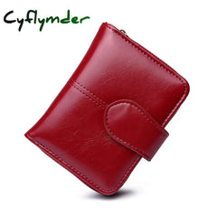 Cyflymder Women Wallets Small Luxury Brand Leather Purse Ladies Card Bag For Clutch Female Money