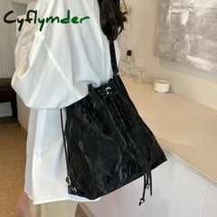 Cyflymder Women’s Handbag Pu Leather Shoulder Bag Luxury Large Capacity Crossbody Leisure Travel