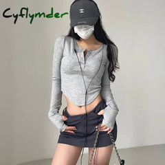 Cyflymder Women’s Mini Skirts Vintage Sexy Low Waist Y2k Streetwear Micro Skirt Hot Girls Spring Summer European