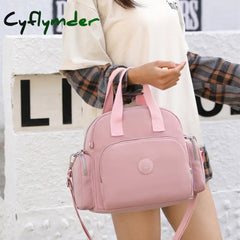Cyflymder Women’s Shoulder Bag Nylon Backpack Female Luxury Handbags Multifunctional Crossbody