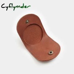 Cyflymder Women’s Small Genuine Leather Coin Wallet Children Mini Purses Hasp Money Clip Clutch Hobo Bags Men Gift