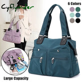 Women's Tote Shoulder Bag Hobo Bag Gym Bag Nylon Daily Holiday Zipper Large Capacity Waterproof Foldable