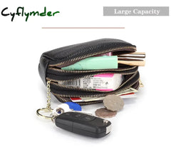 Cyflymder Womens Wallets And Purses Genuine Leather Fashion Short Money Bag Luxury Phone Wallet