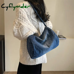 Zipper Denim Women's Crossbody Bag Female Bags on Sale High Quality High Capacity Solid Bolsas Femininas