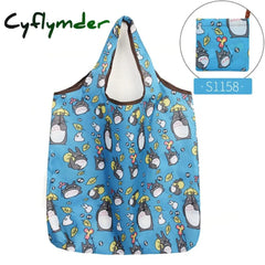 Eco-Friendly Reusable Grocery Foldable Shopping Bags Small Size Premium Quality Slight Duty Folding