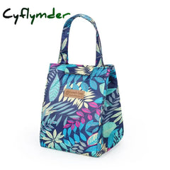 Fashion Lunch Bag Insulated Thermal Lovely Cat Multicolor Breakfast Box Bags Women Portable Hand