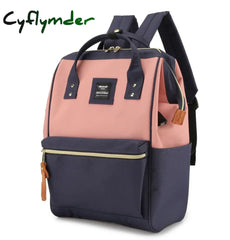 Fashion Women Backpack Travel Men Shoulder Bag 15.6 Laptop Large Capacity Cute Schoolbag For