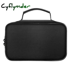 File Bag With Lock Fireproof Waterproof 3-Layer Document Safe Portable Travel Storage Pouch For