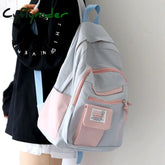 Harajuku Backpack For Girls Female Kawaii Book Fashion Cute Ladies Bag Waterproof Nylon Student