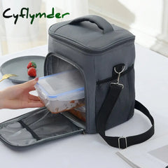 High Capacity Crossbody Thermal Lunch Box Bag For Women Kids Insulated Picnic Travel Food Bento