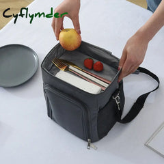 High Capacity Crossbody Thermal Lunch Box Bag For Women Kids Insulated Picnic Travel Food Bento
