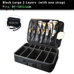 High Quality Make Up Bag Professional Makeup Case Organizer Bolso Mujer Cosmetic Large Capacity