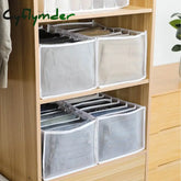 Jeans Compartment Clothes Storage Box Closet Pants Drawer Type Bag T-Shirt Divider Organizer Home