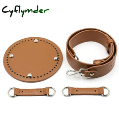 Kzfashion Diy Handmade Backpack Bag Accessories With Bags Strap Bottom Drawstring Bunches Leather