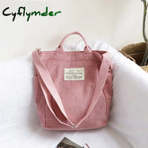 Large Capacity Cloth Handbag Tote Female Crossbody Messenger Bags Ladies Simple Canvas Purses Women