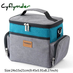 Large Capacity Cooler Bags Oxford Lunch Box Drink Beer Ice Pack Travel Picnic Backpack Thermal Food