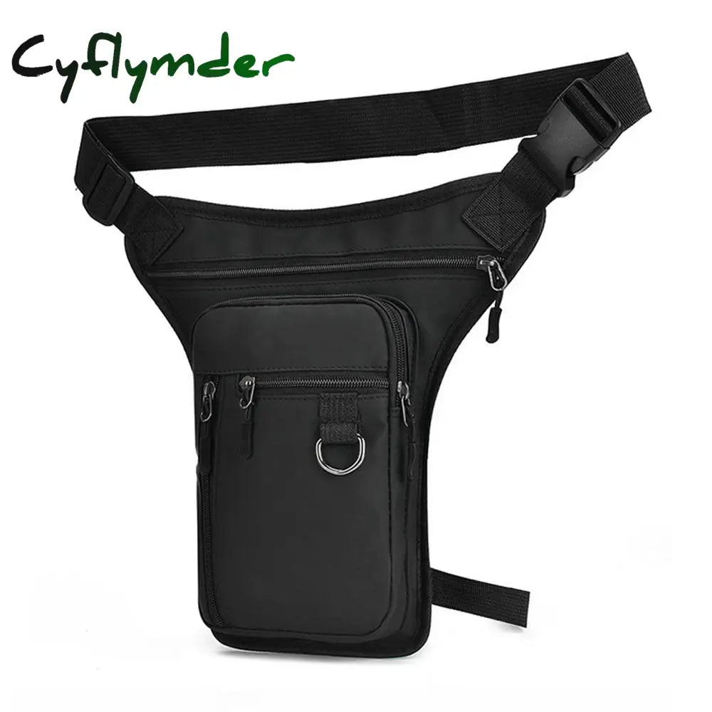 Mens Sling Cross Body For Men Waist Bag Fanny Pack Drop Leg Thighbag Pouch Tactical Motorcycle