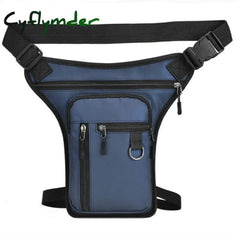 Mens Sling Cross Body For Men Waist Bag Fanny Pack Drop Leg Thighbag Pouch Tactical Motorcycle