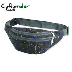 New 6 Colors Ladies Multi-Functional Sports Waist Bag Large Capacity Waterproof Zipper Pack Outdoor