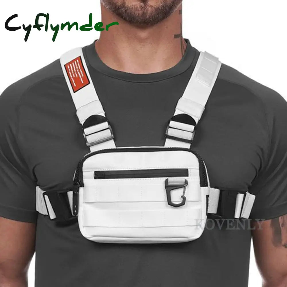 New Chest Rig Men Bag Casual Function Outdoor Style Small Tactical Vest Bags Streetwear For Male