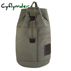 New Large Capacity Travel Backpacks Male Luggage Canvas Bucket Shoulder Bag Man Duffle Bags Men