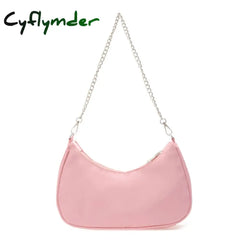 Pu Leather Fashion Handbag Women Underarm Bag Retro Solid Color Ladies Baguette Handbags Design