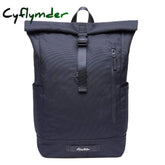 Roll Top Backpack Casual Vintage Daypack School Backpack For Teenager Shoulders Bag Men Women