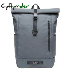 Roll Top Backpack Casual Vintage Daypack School Backpack For Teenager Shoulders Bag Men Women