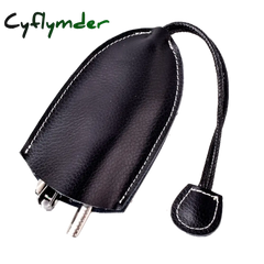 Soft Genuine Leather Keychain Housekeeper Case Wallet Edc Women Hasp Car Key Holder Organizer Bag