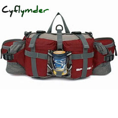Tactics Waist Bag Men Women Multifunction Waterproof Shoulder Outdoor Camping Hiking Riding Travel