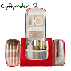 Waterproof Travel Organizer Bag Unisex Women Cosmetic Hanging Makeup Bags Washing Toiletry Kits