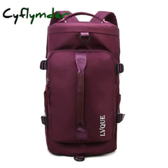 Women Backpack Travel Sports Gym Bag Large Capacity Waterproof Unisex Multifunction Bags Men Hand