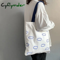 Women Canvas Shopping Bag Ukiyoe Cloth Tote Handbags Single-Shoulder Bags Female Shopper 27